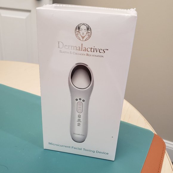 DERMALACTIVES Microcurrent Toning Face Device NWT